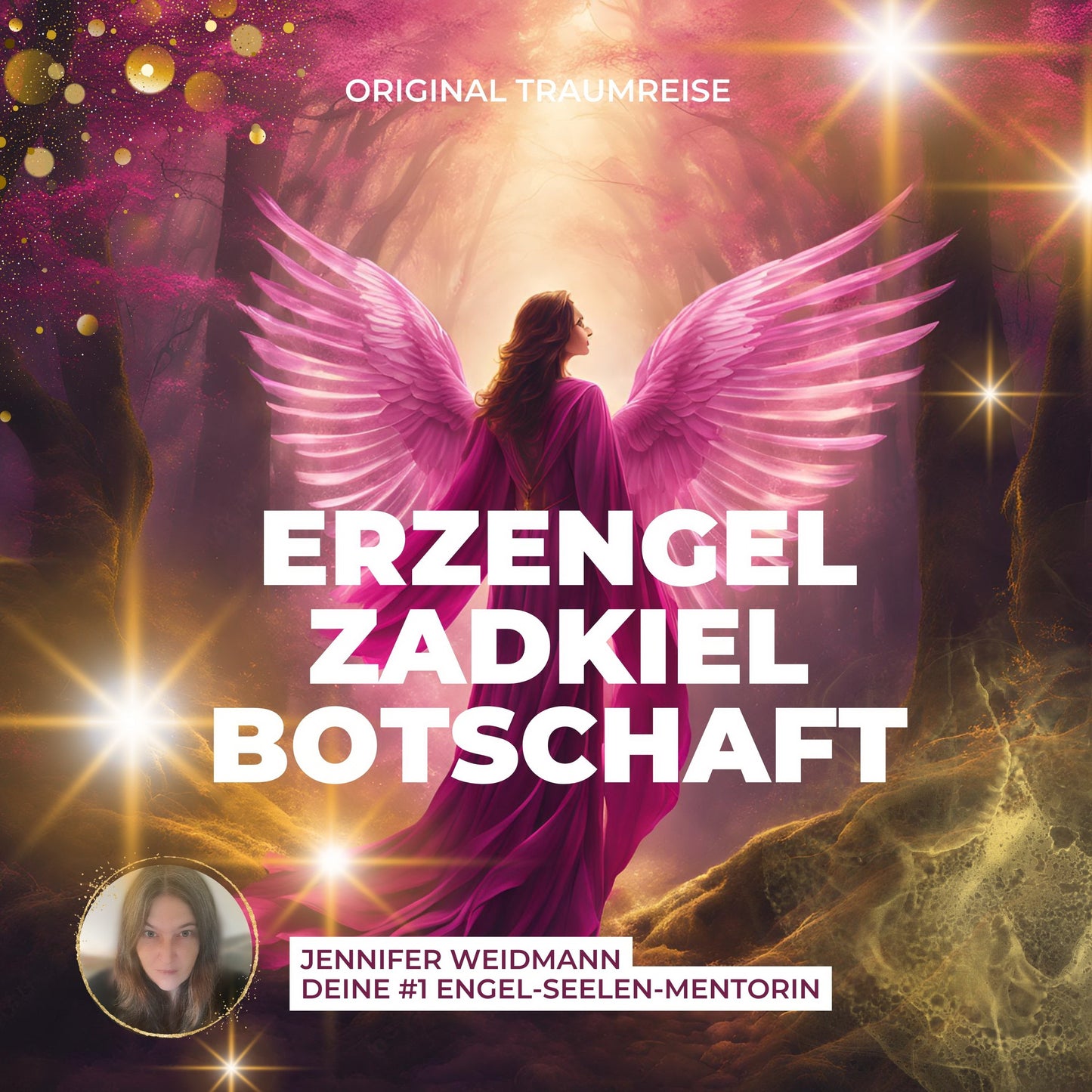 Traumreise Botschaft von Erzengel Zadkiel gesprochen von Jennifer Weidmann, deiner #1 Engel-Seelen-Mentorin