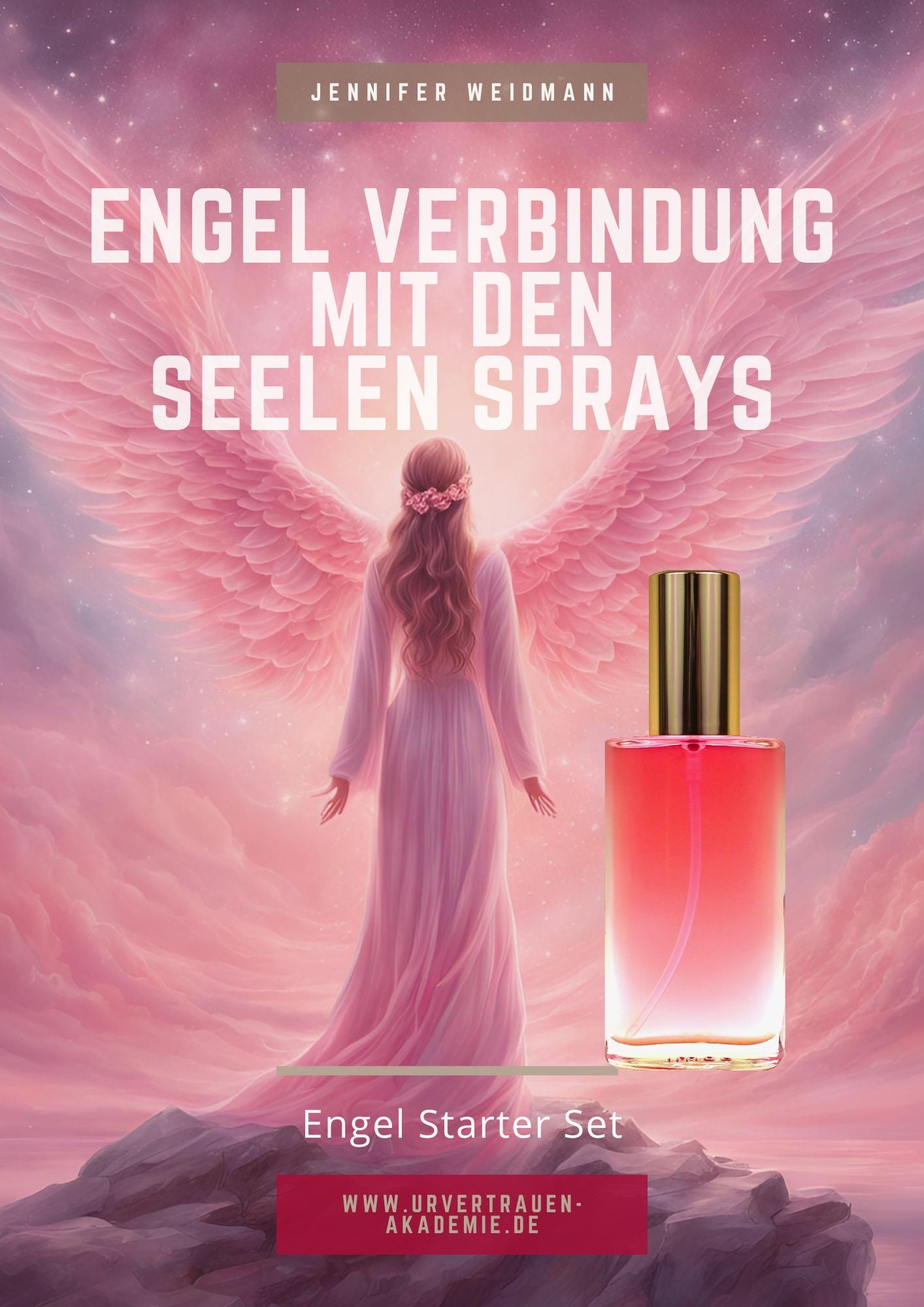 Engel Verbindung mit den Seelen Sprays Workbook inkl. im Engel Seelen Spray Starter Set von Urvertrauen® by Jennifer Weidmann, deiner #1 Engel-Seelen-Mentorin