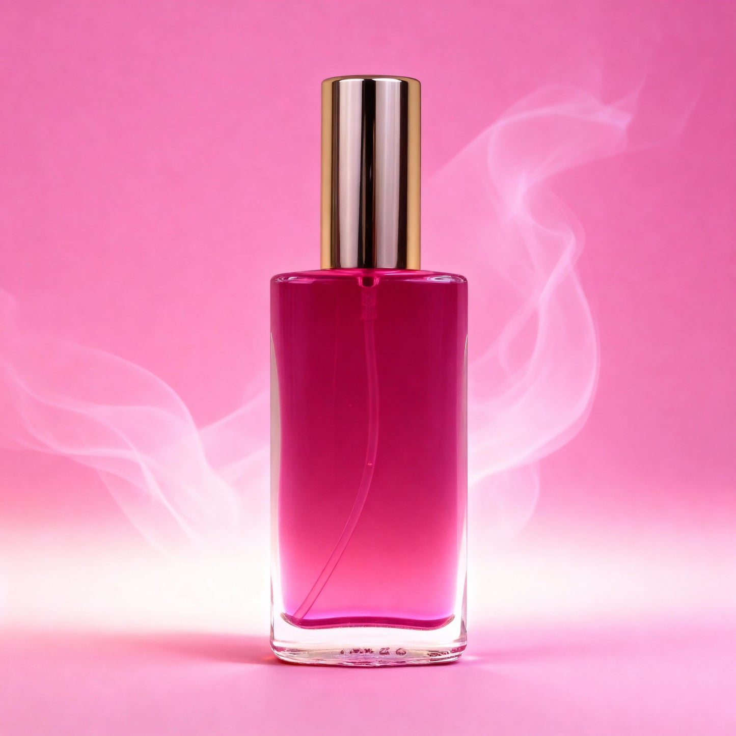 Seelen Spray Transformation in einer eleganten Glasflasche mit goldfarbener Verschlusskappe und intensiv rubinroter Füllung – energetisches Aura-Spray zur Unterstützung innerer Wandlungsprozesse, Loslassen, seelischer Alchemie und spiritueller Erneuerung.