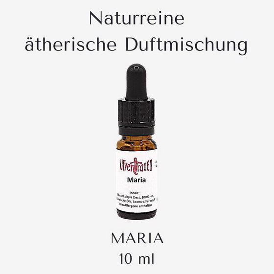 Naturreine ätherische Ölmischung Duft Maria von Urvertrauen